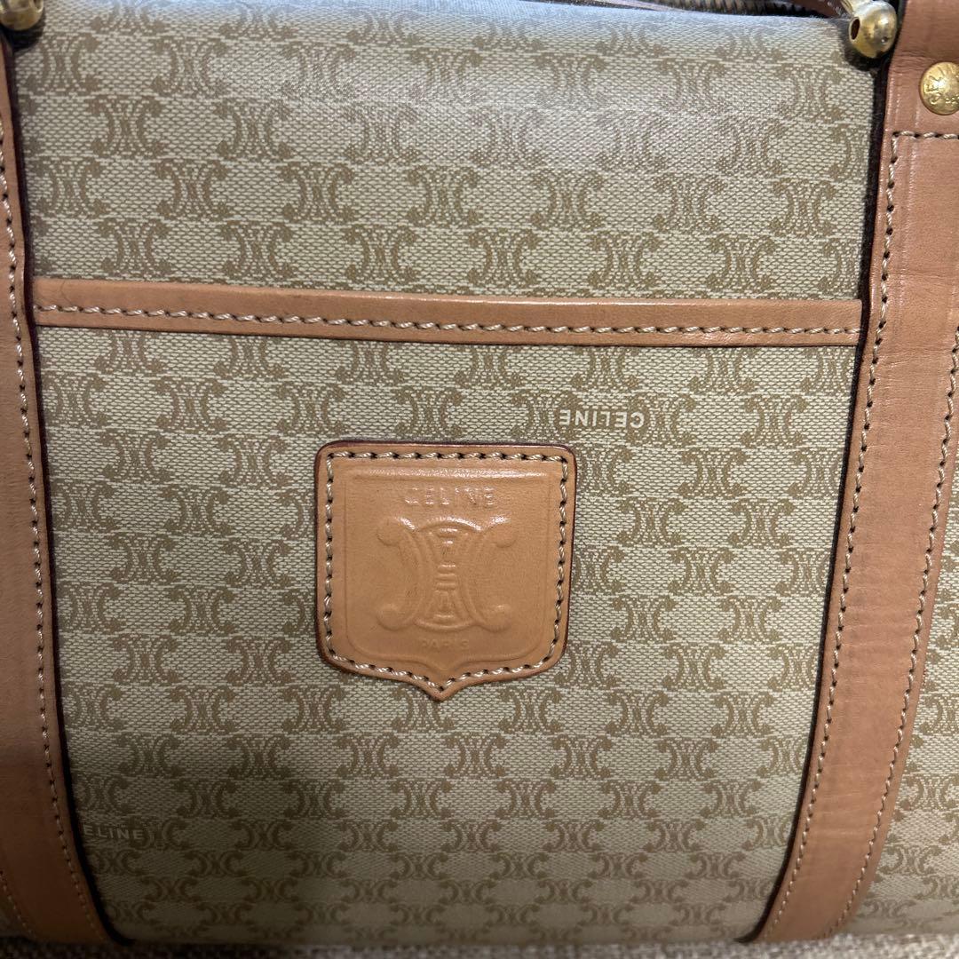 セリーヌ　ボストンバック　マカダム