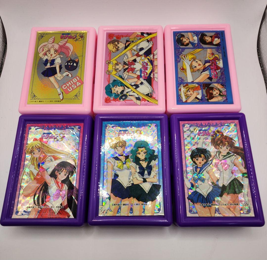 美少女戦士セーラームーン カード大量セット キラ多数 カードケース付き 当時物