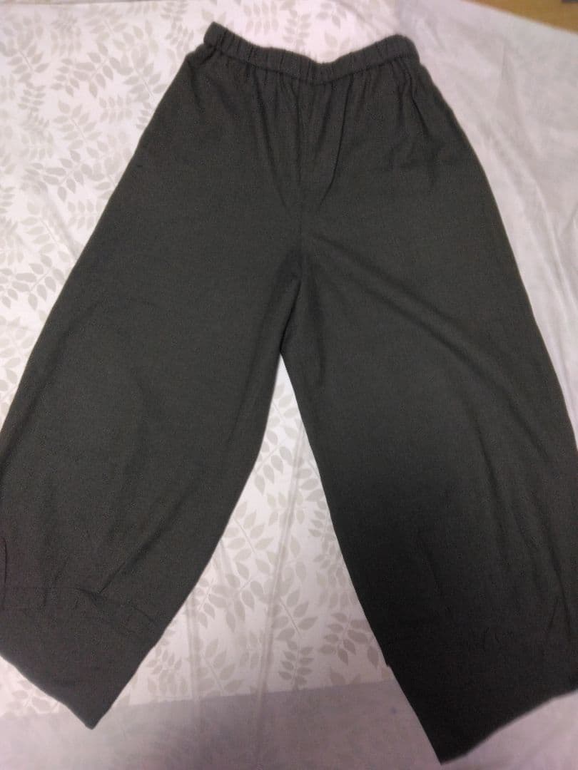 つばきセンソユニコ　慈雨　ジウ　 ガウチョパンツ ウエストゴム　パンツ