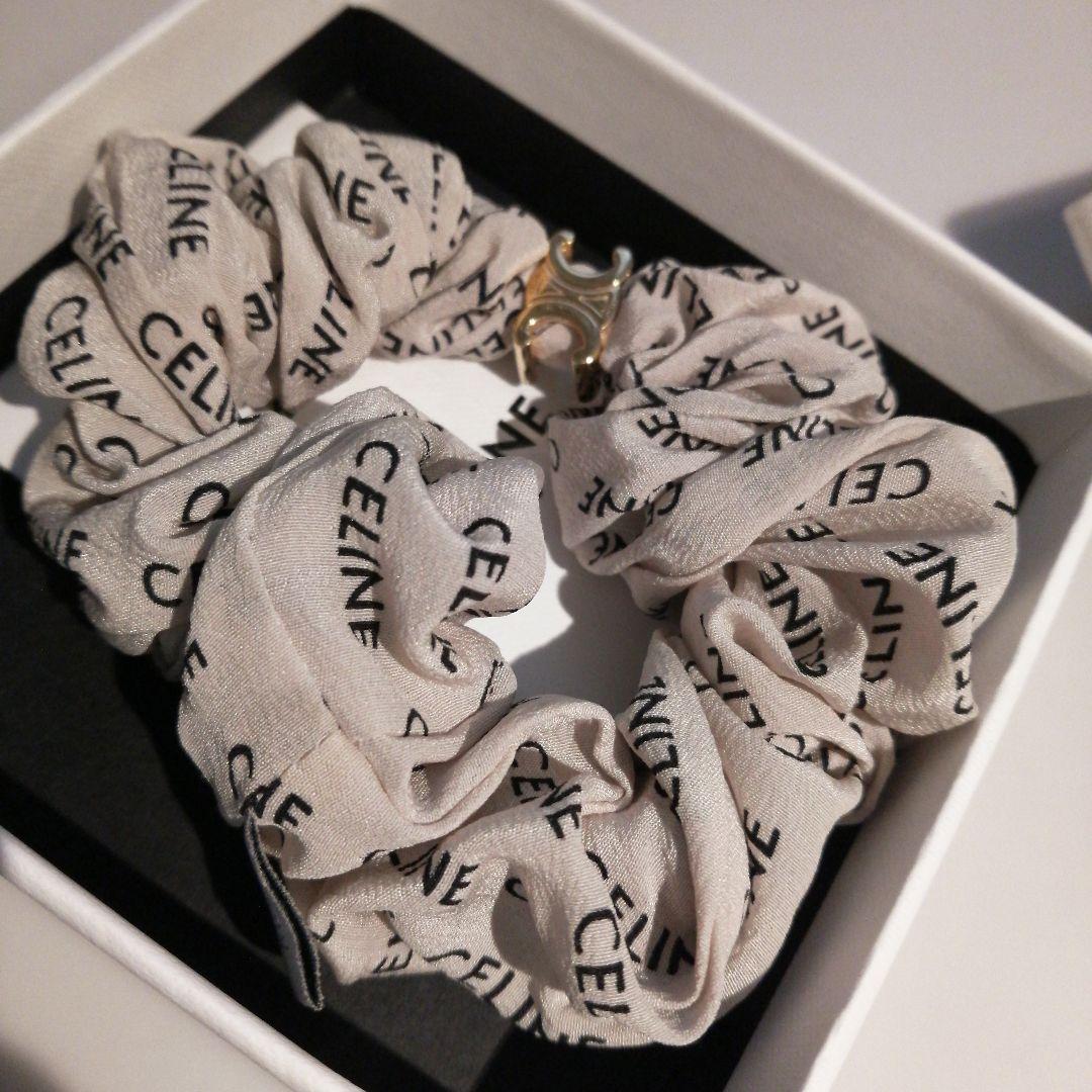 ※ゆん※CELINE シュシュ ベージュ