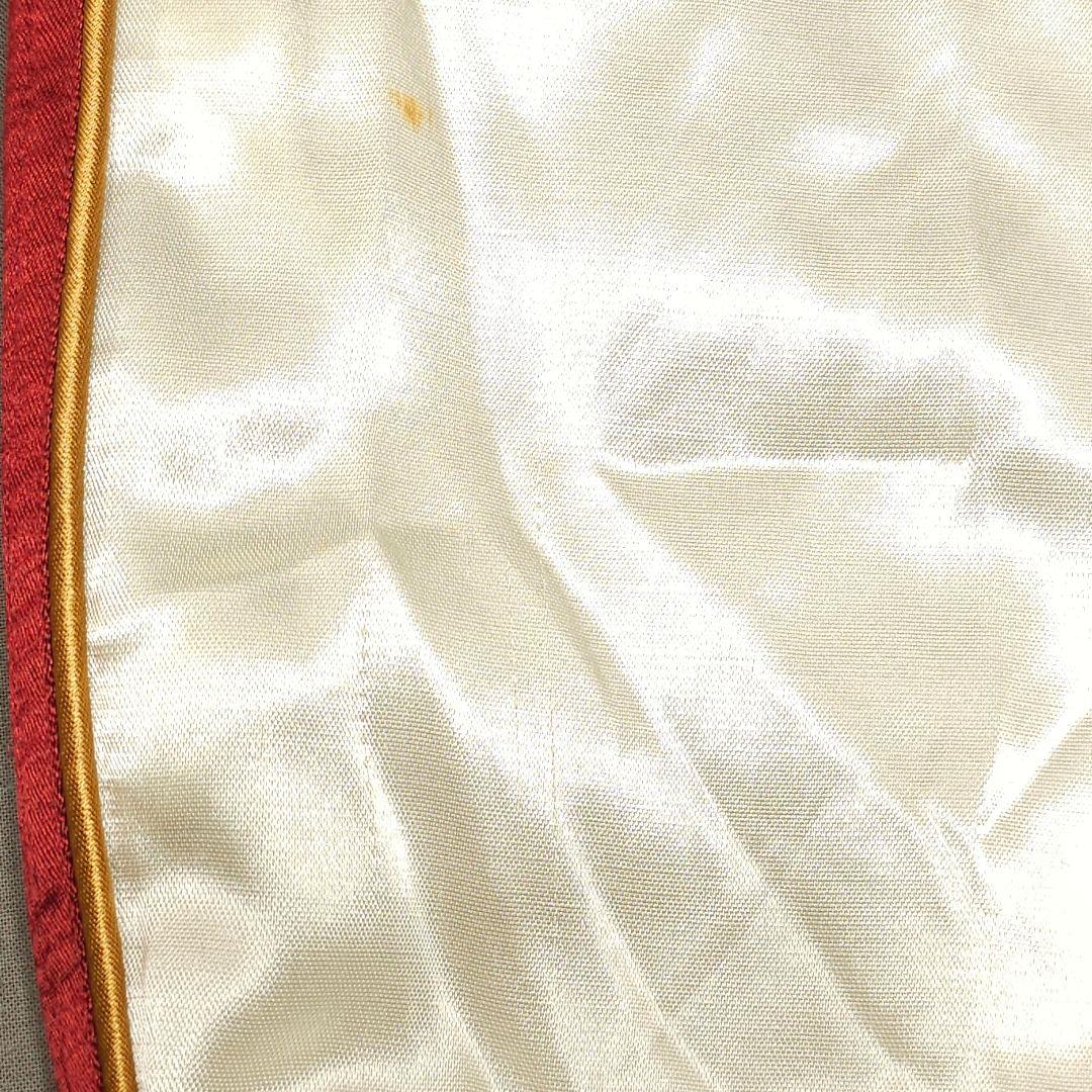 爆裂爛漫娘 サテン スカジャン 神輿 祭 和柄 F商会 バクレツ B-R-M 赤