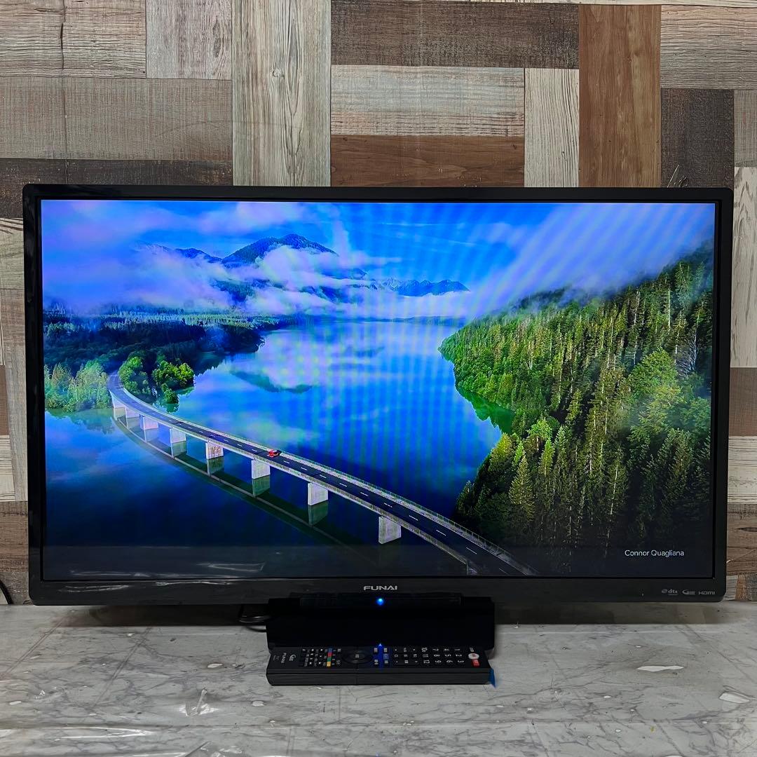 全国送料込❣️フナイ32型地デジBS CS液晶テレビ外付HDD対応(裏番組録画可