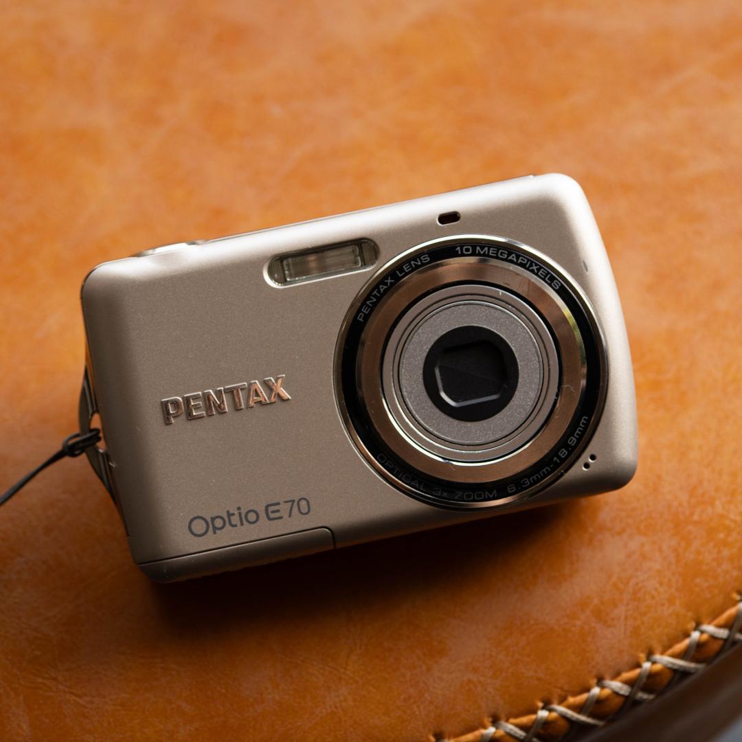 【単3電池で動く平成レトロなコンデジ】PENTAX optio E70