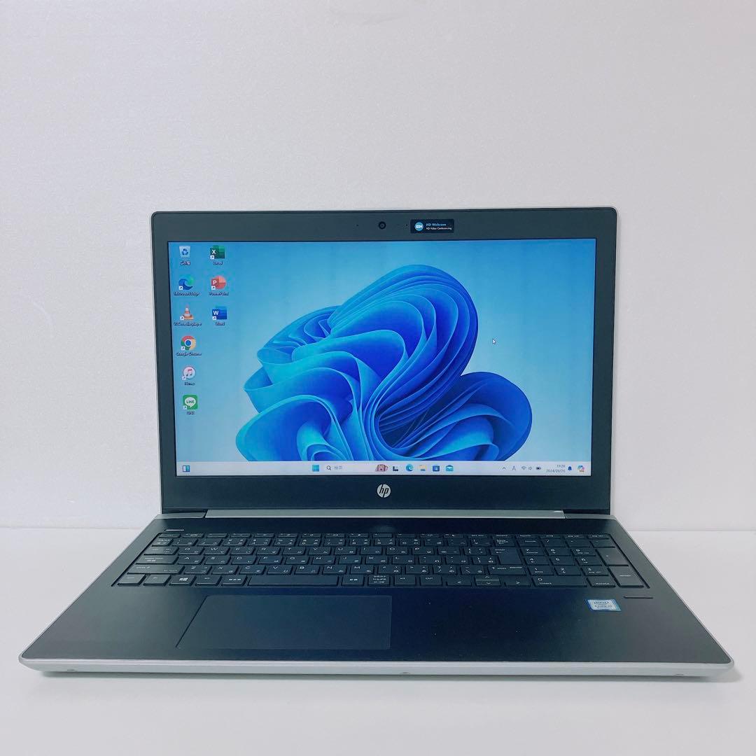 【美品】HP 450 爆速SSD512GB 8GB日本製パソコンPC