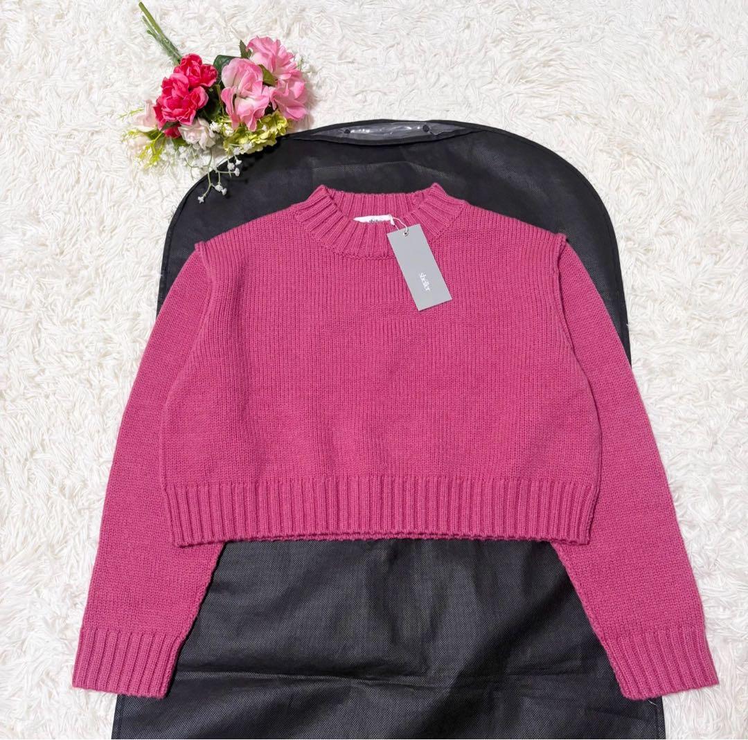 【新品タグ付き✨】sheller inside out sweater ピンク