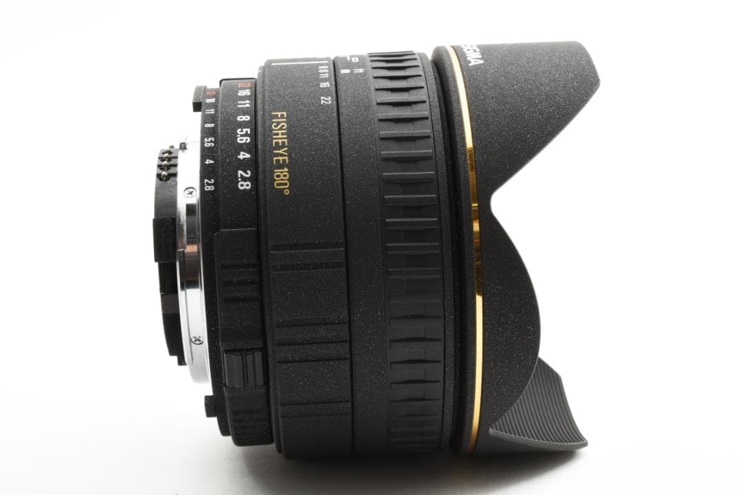 【美品】sigma fisheye 15mm f/2.8 d ex nikon用