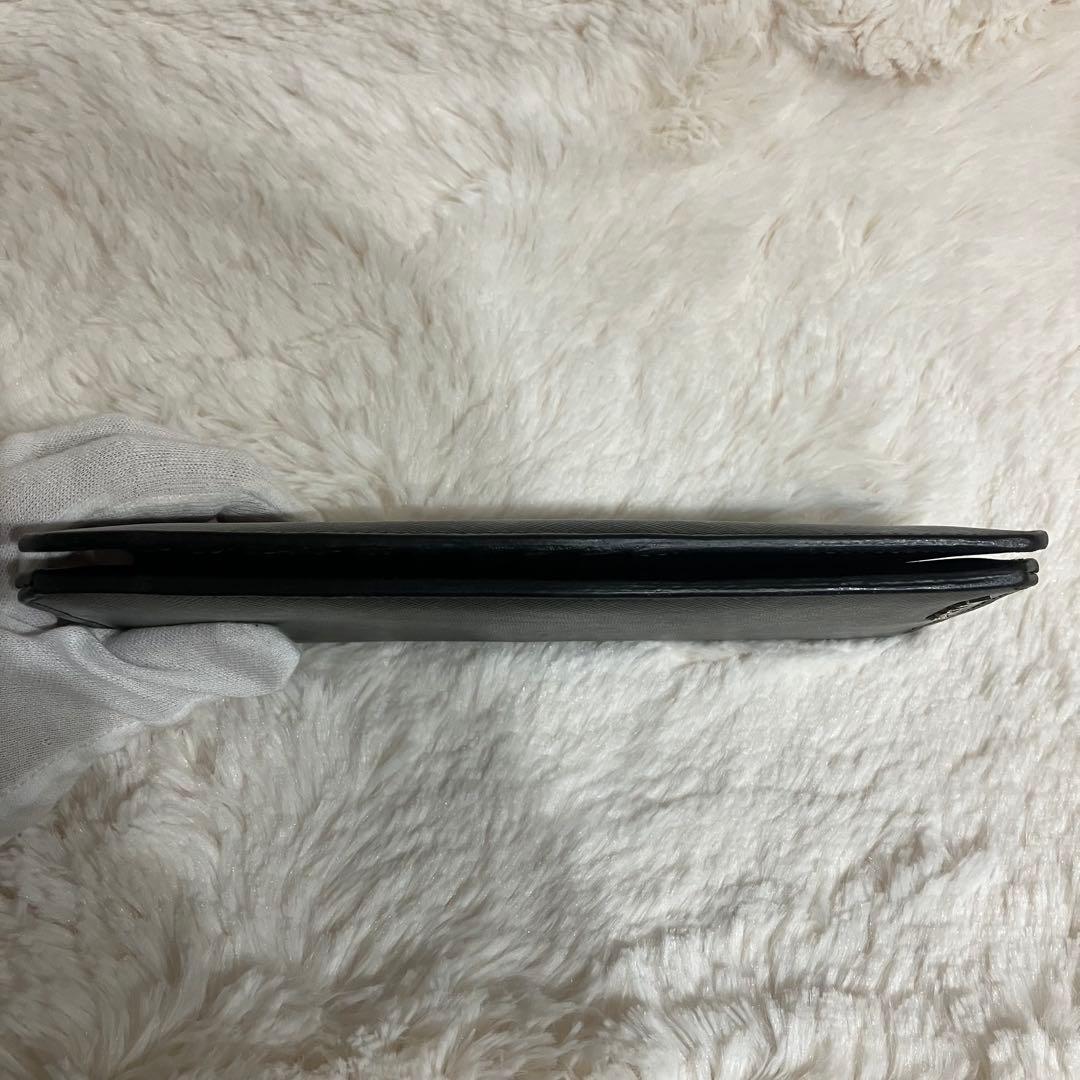 ✨極美品✨ PRADA 長財布 サファイアーノレザー ブラック 黒