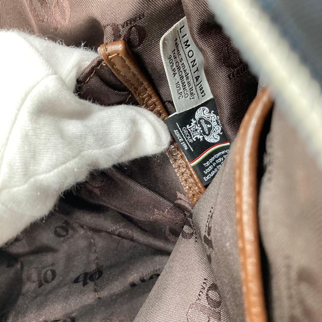 新品❗️Orobianco❗️オロビアンコナイロンビジネスバッグショルダーネイビー