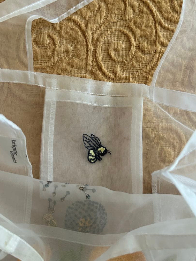 ellesse×brigitte tanakaコラボお花屋さんバッグたんぽぽ