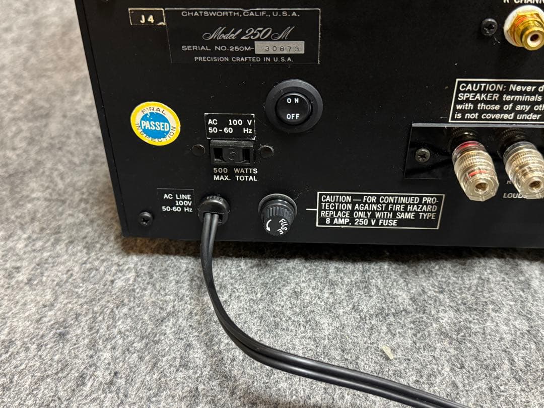 Vintage U.S.A Marantz / マランツ Model 250M