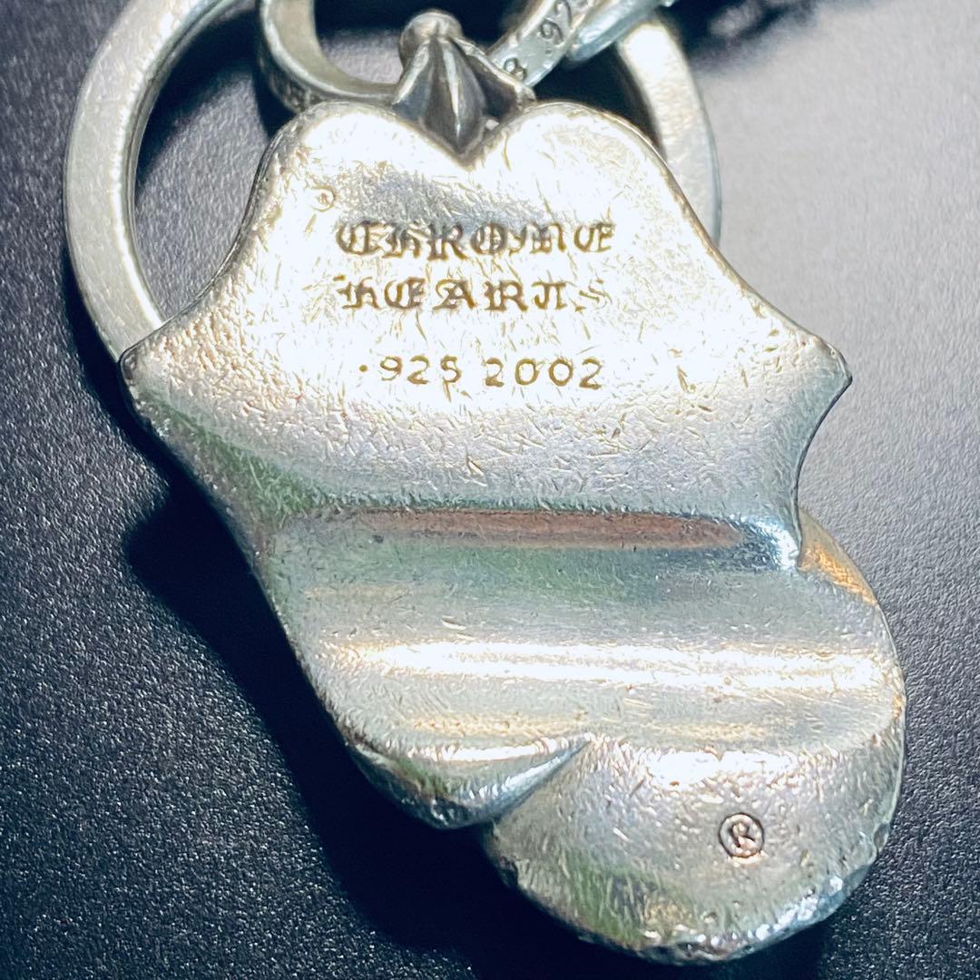 クロムハーツ キーリング ローリングストーンズ リップ&タン スプリットダガー