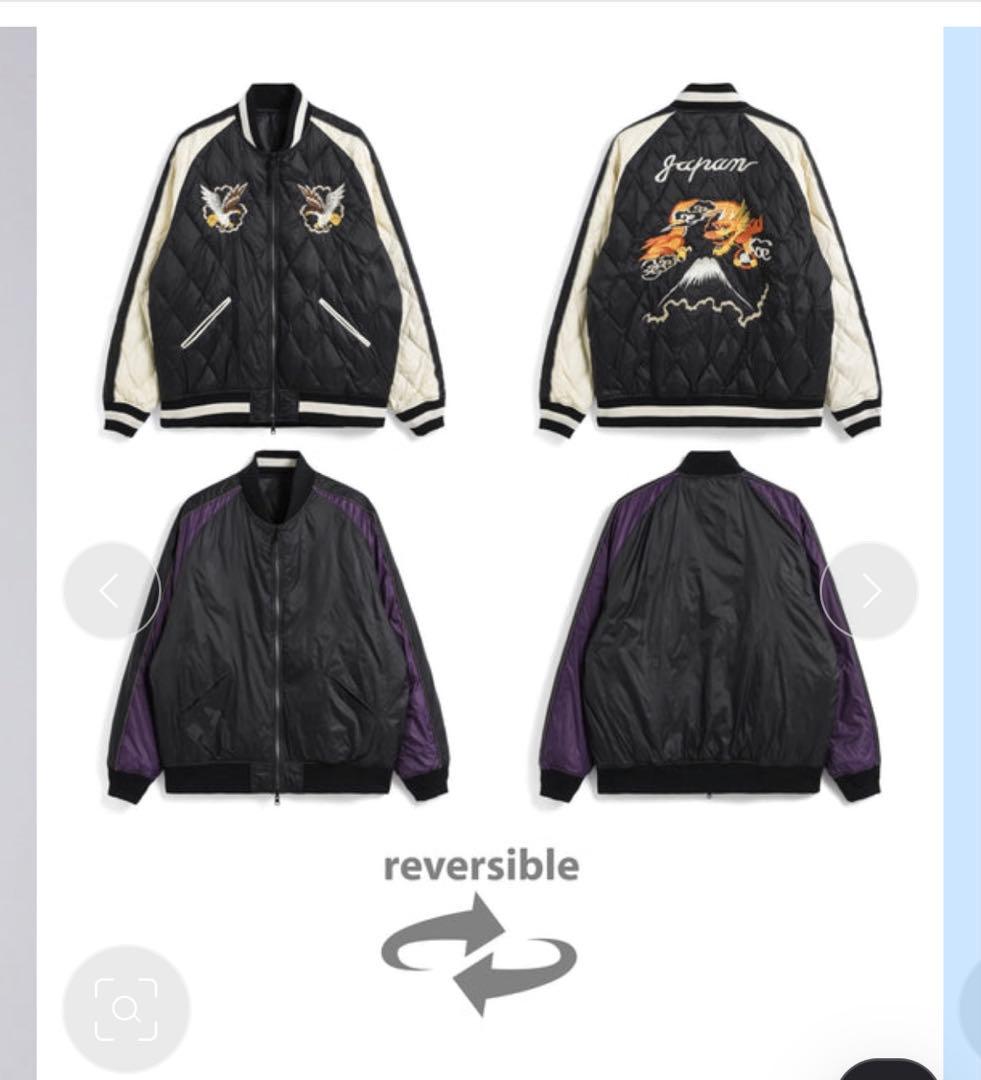 M*E様 タイオン JPNSP リバーシブルスカジャン ダウンジャケット TAI