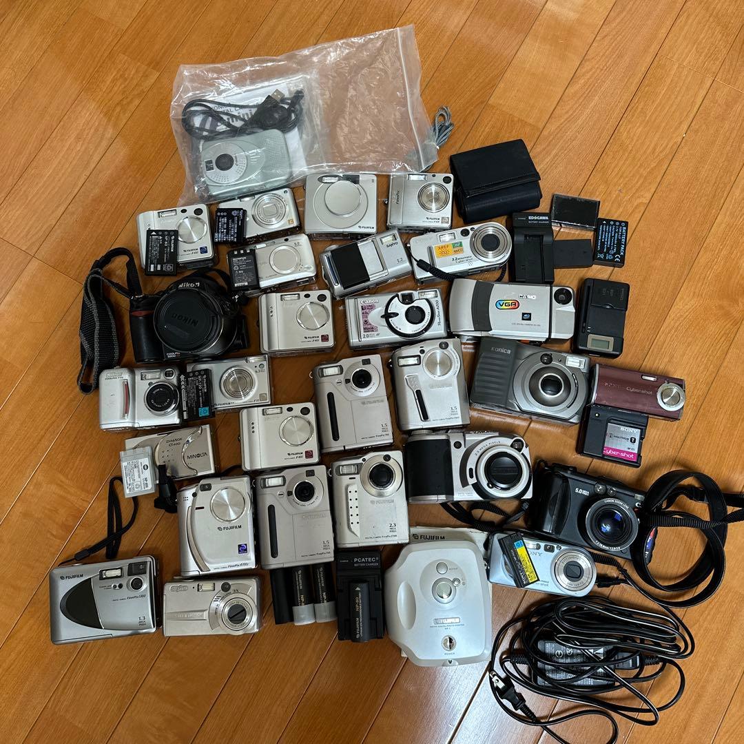 コンパクトデジタルカメラセット オールドコンデジ