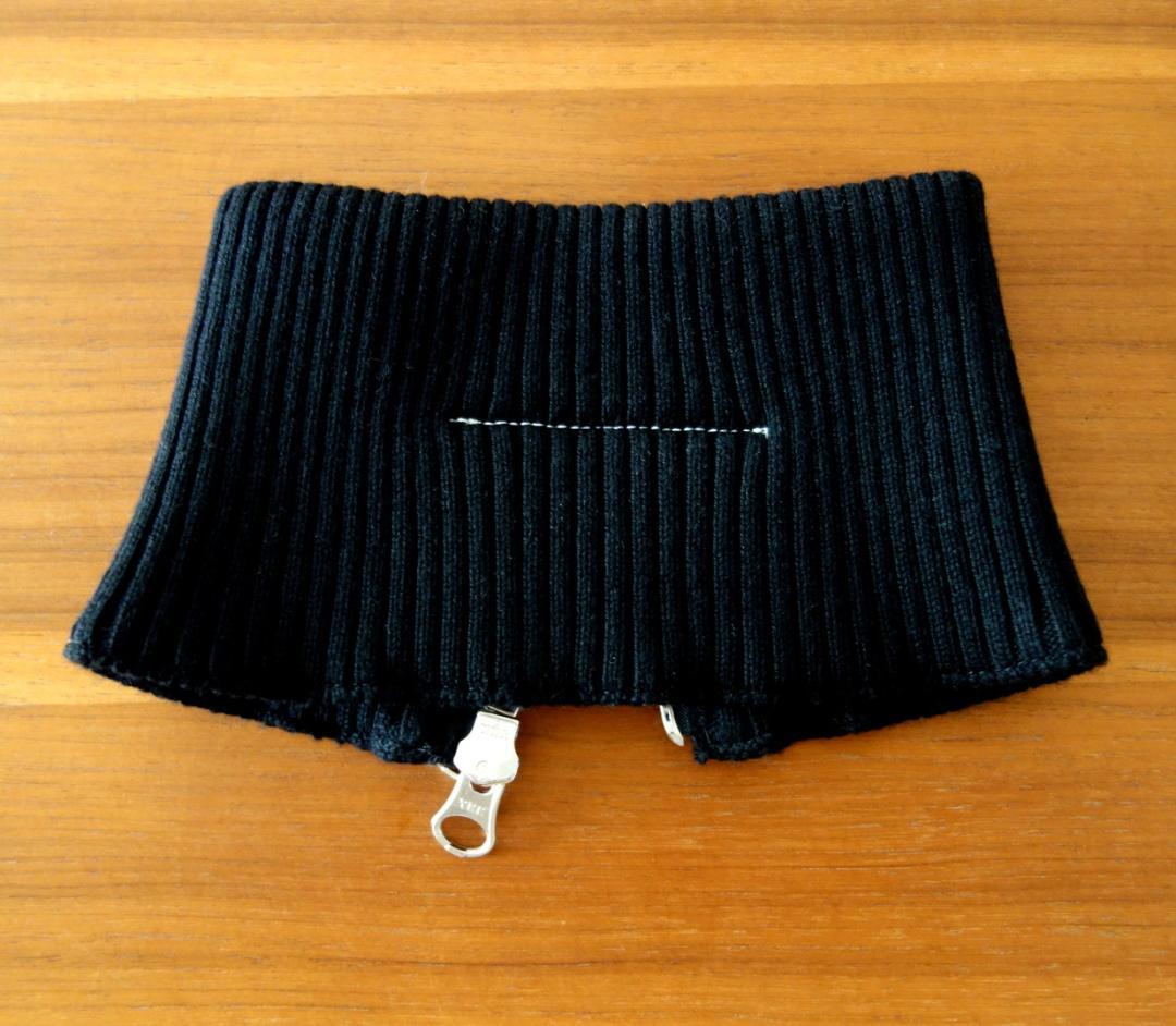 ▼MM6 Maison Margiela ネックウォーマー ブラック