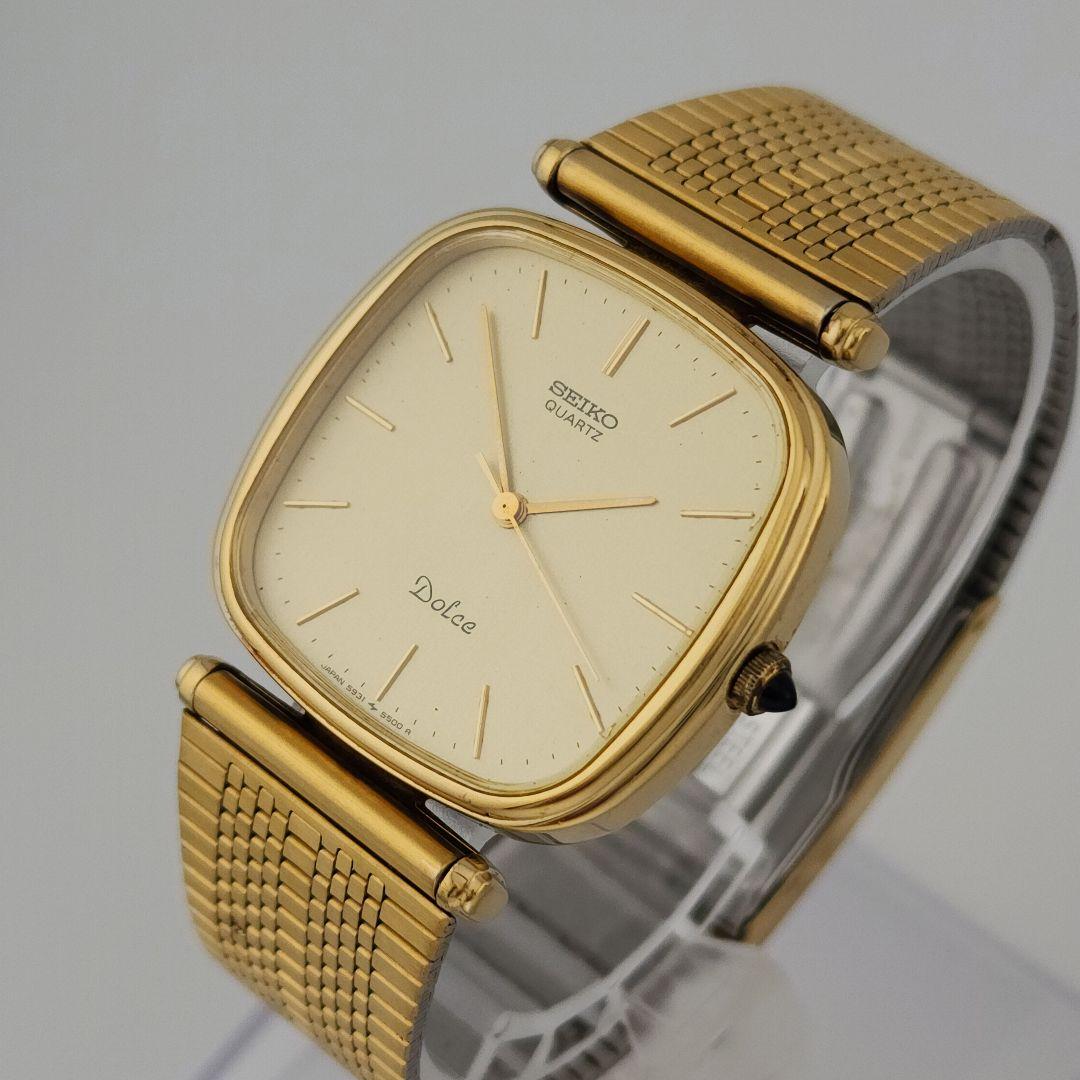 稼働 SEIKO Dolce 腕時計 ＳＧＰ３０ スクエア アンティーク