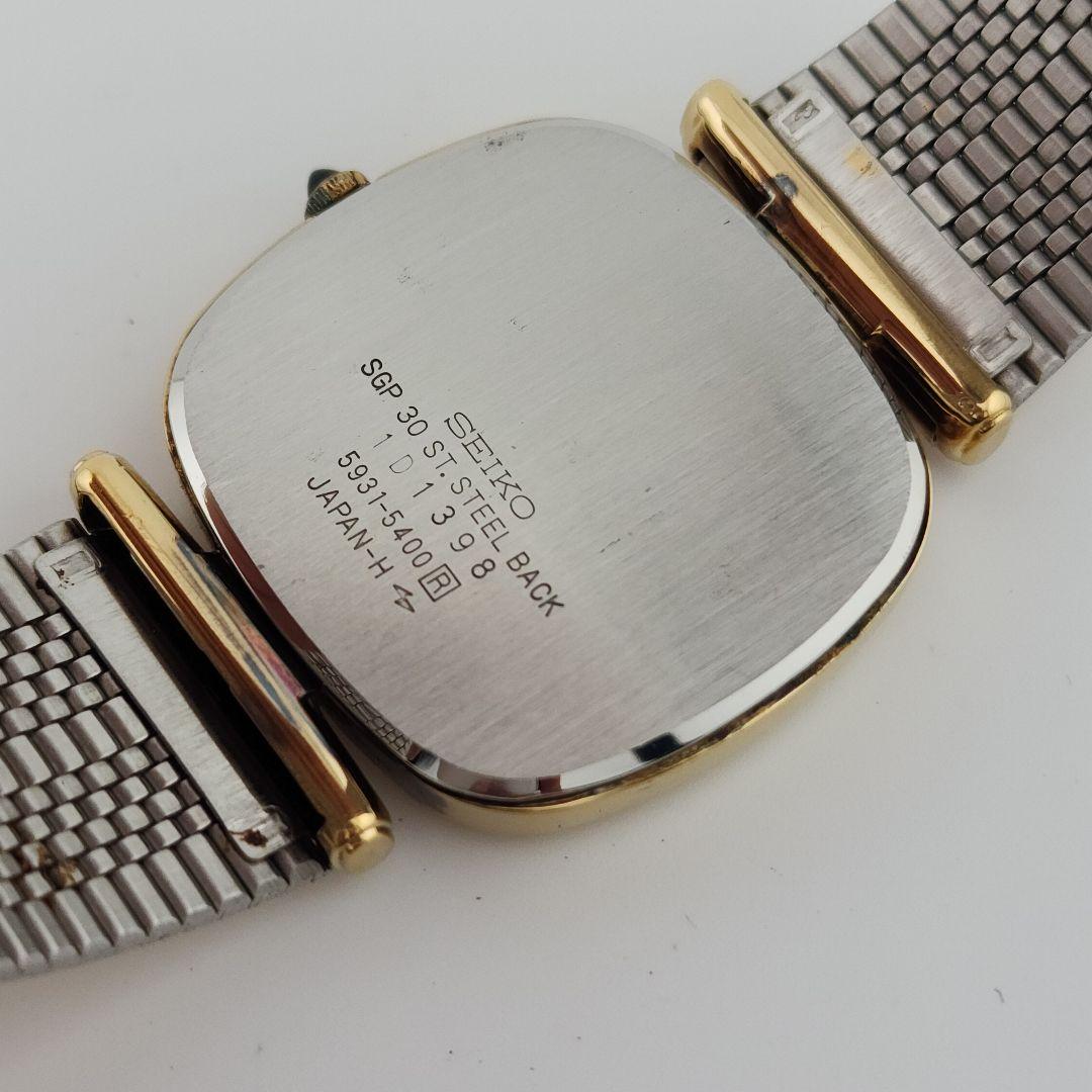 稼働 SEIKO Dolce 腕時計 ＳＧＰ３０ スクエア アンティーク