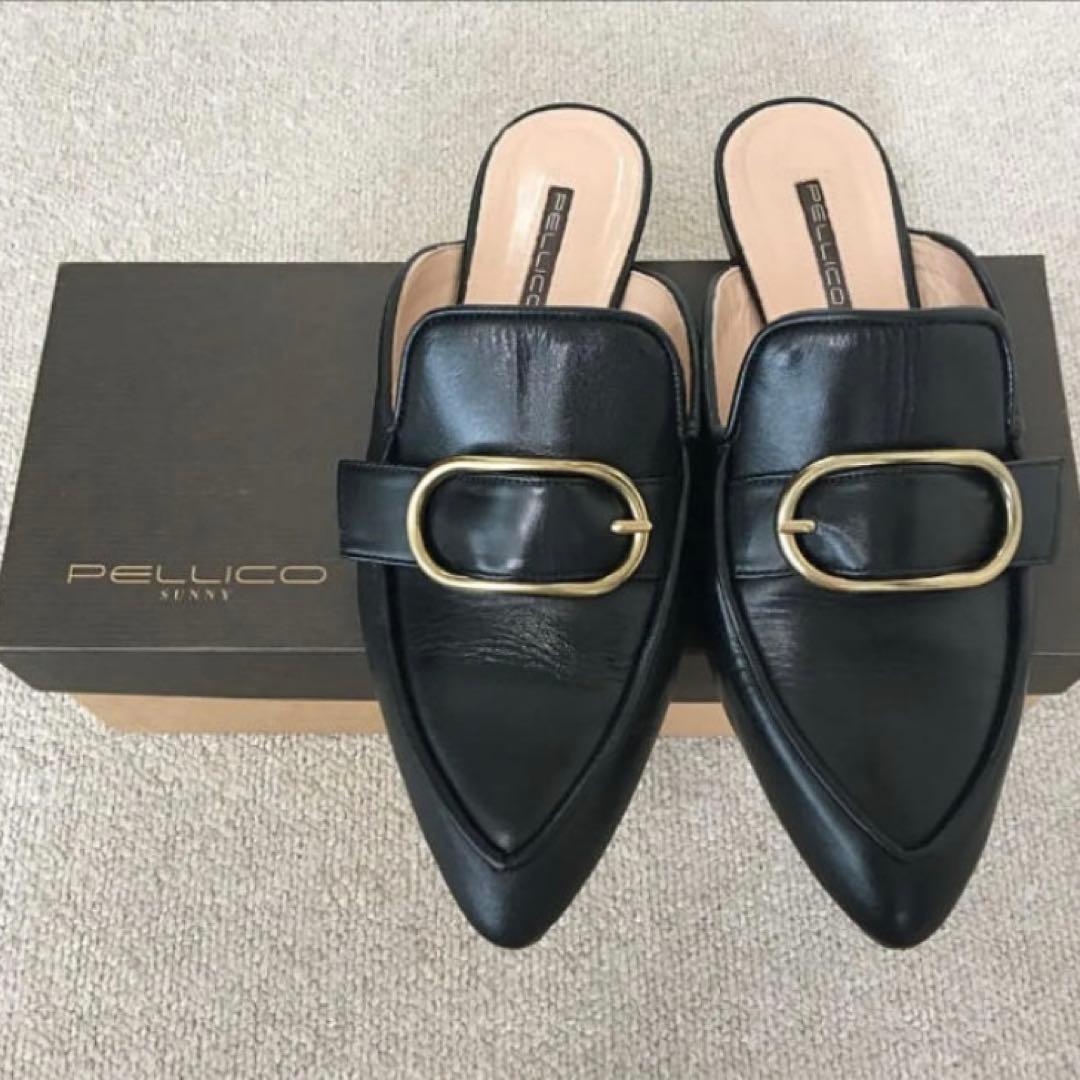 PELLCO SUNNYペリーコサニー スリッパ ローファー 38 ¥31900