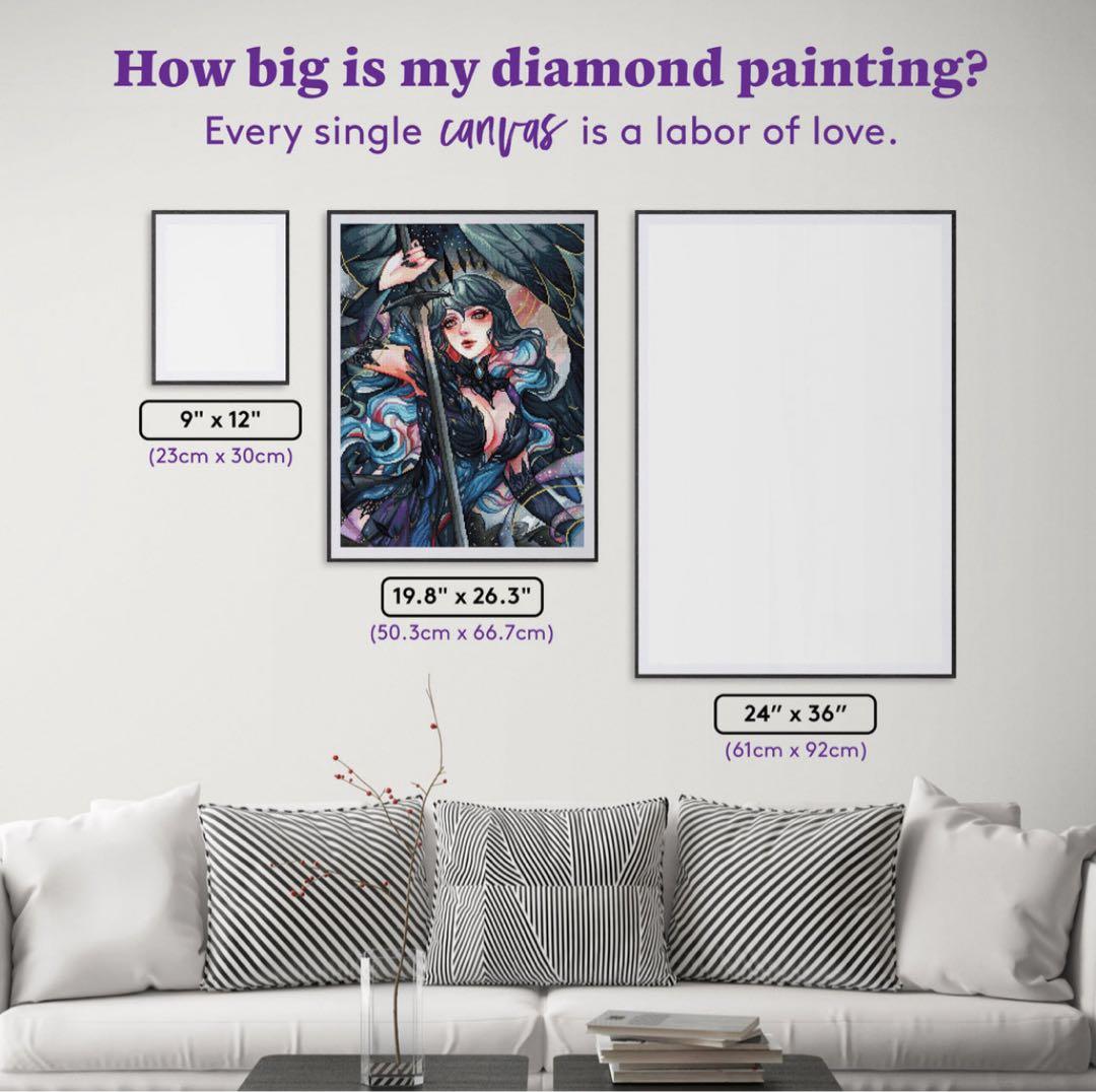 ダイヤモンドアートクラブ Dark Lilith