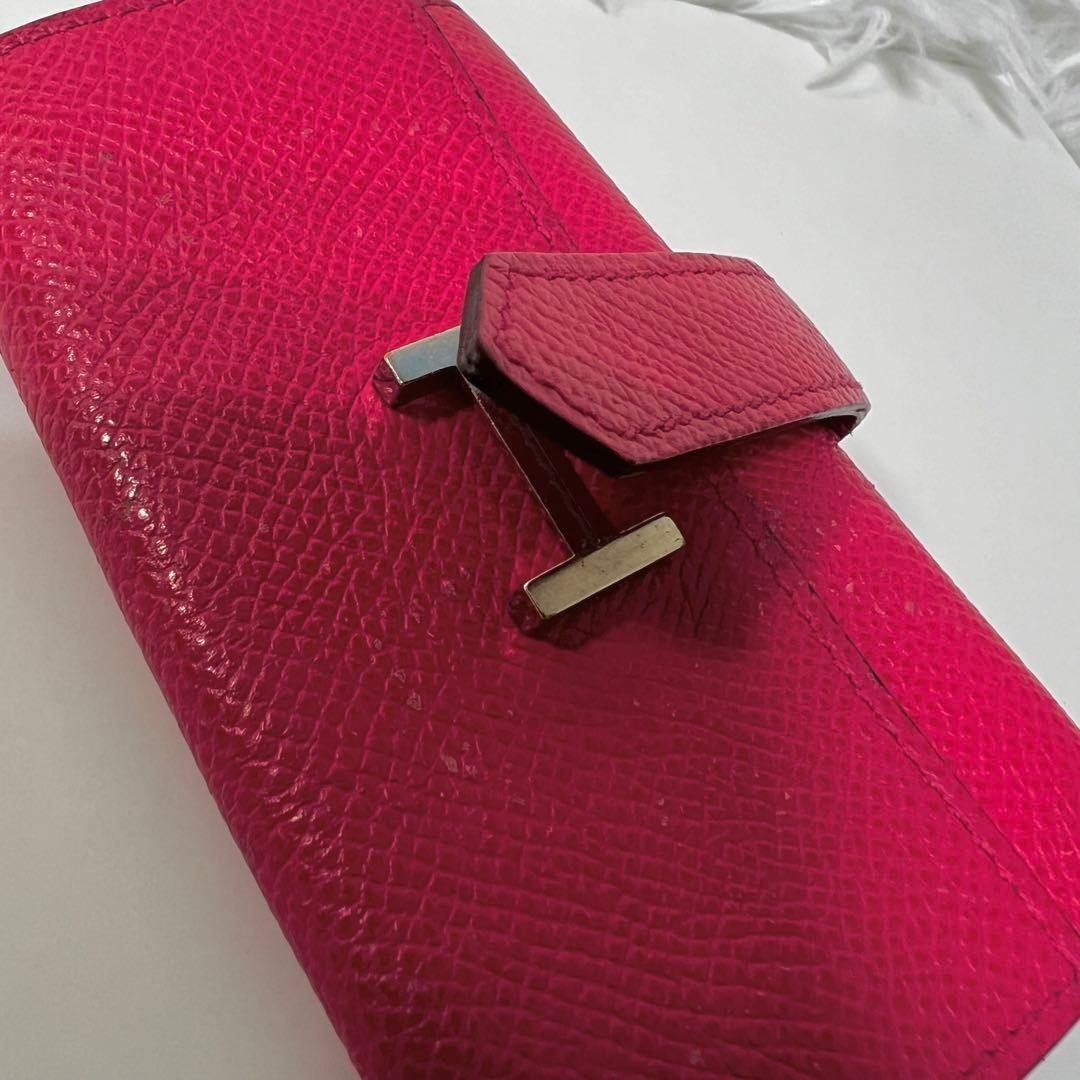 エルメス ✨べアン✨キーケース ４連 ピンク系