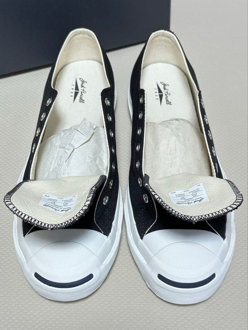 マ*ス様 入手困難！大人気 ジャックパーセル 1935 黒 ロースニーカー 29