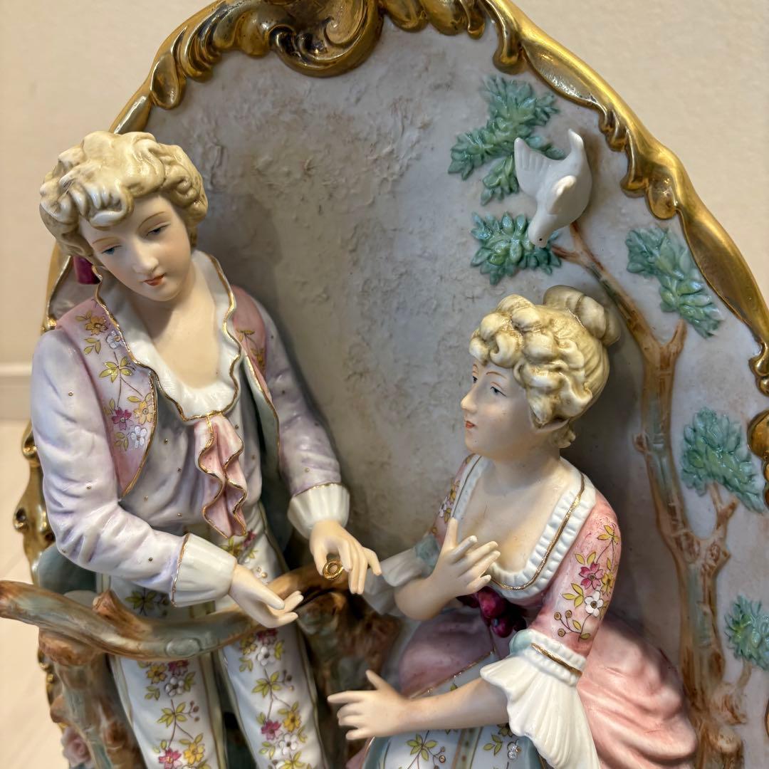 T*n様 【美品】 アンティークドール 陶器人形 マイセン 瀬戸 昭和レトロ