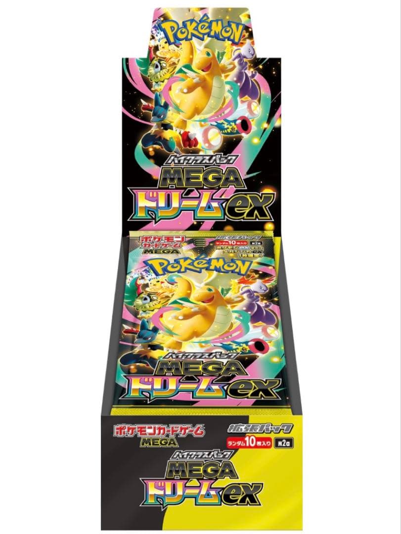 ポケモンカードゲーム MEGAドリームEX シュリンク付き 未開封