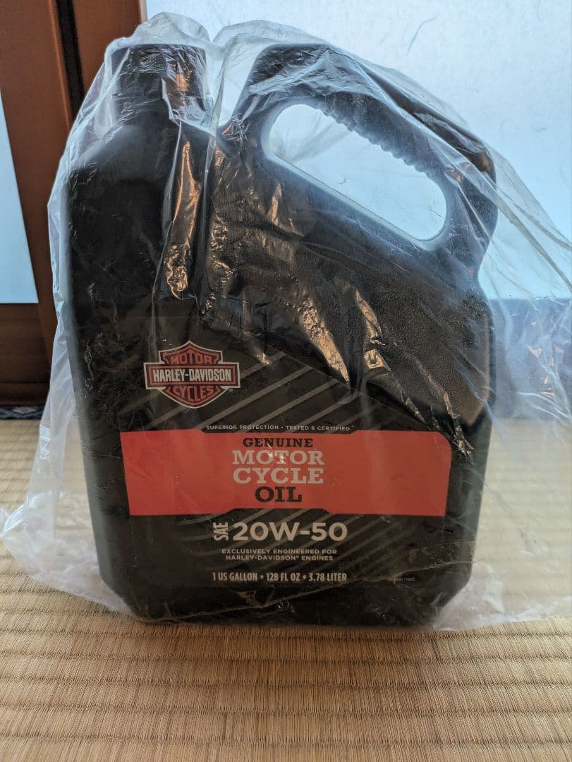 りょう ハーレー 純正 エンジンオイル 20W-50 1ガロン