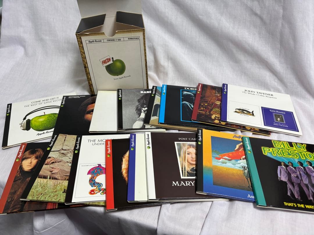 Apple Records CDボックスセット 16枚