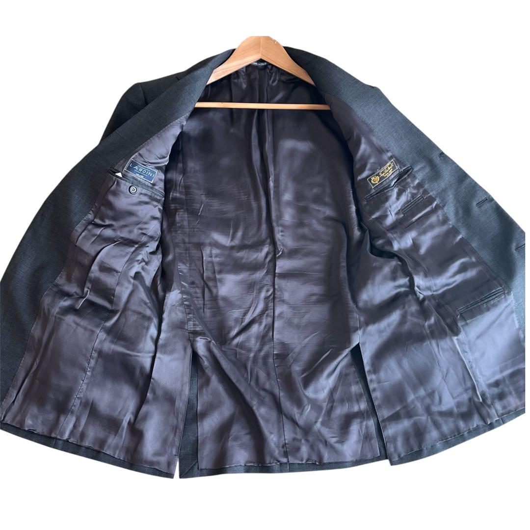 ✨良品✨ LARDINI×ロロピアーナ Super110’s 高級 グレー 50