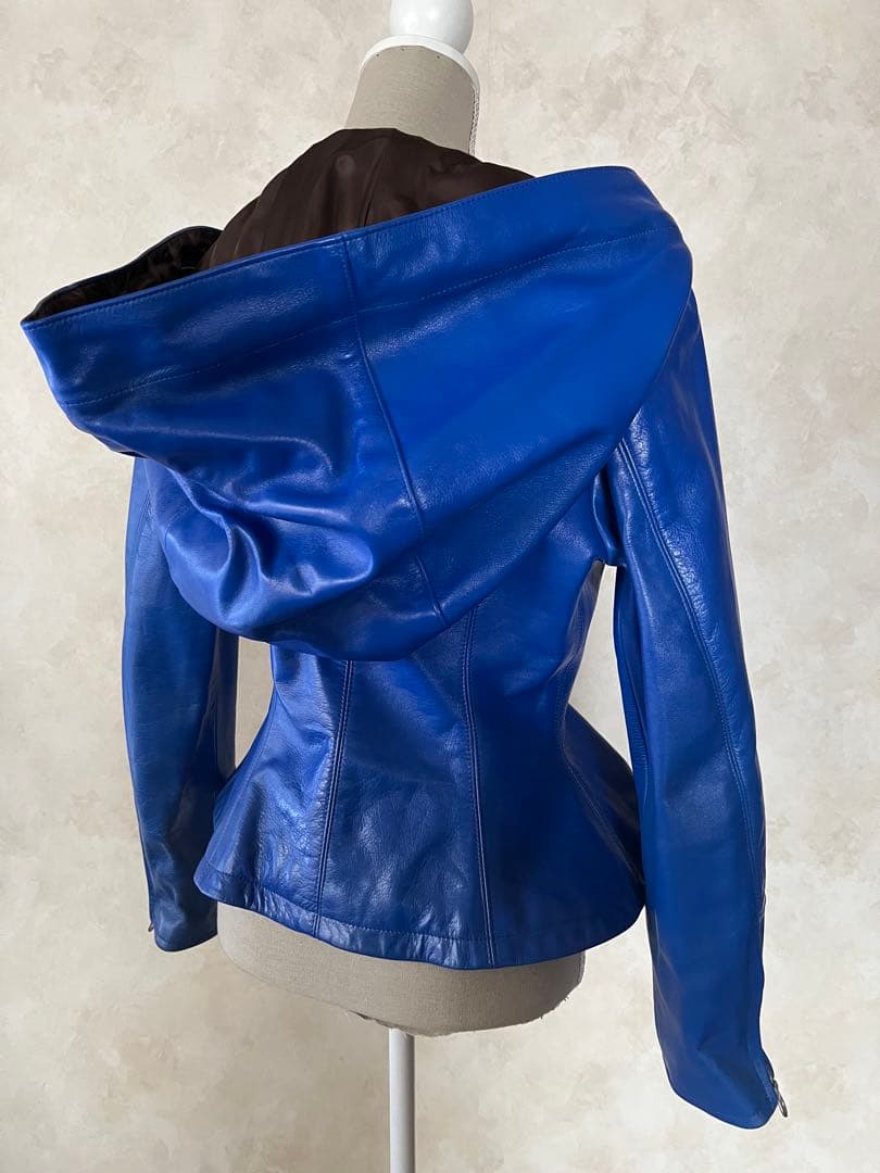 ヴィンテージ YohjiYamamoto希少新品未使用　レザーブルゾン羽付　M