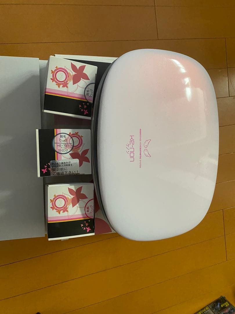 ケノン　脱毛器　カートリッジ3個付