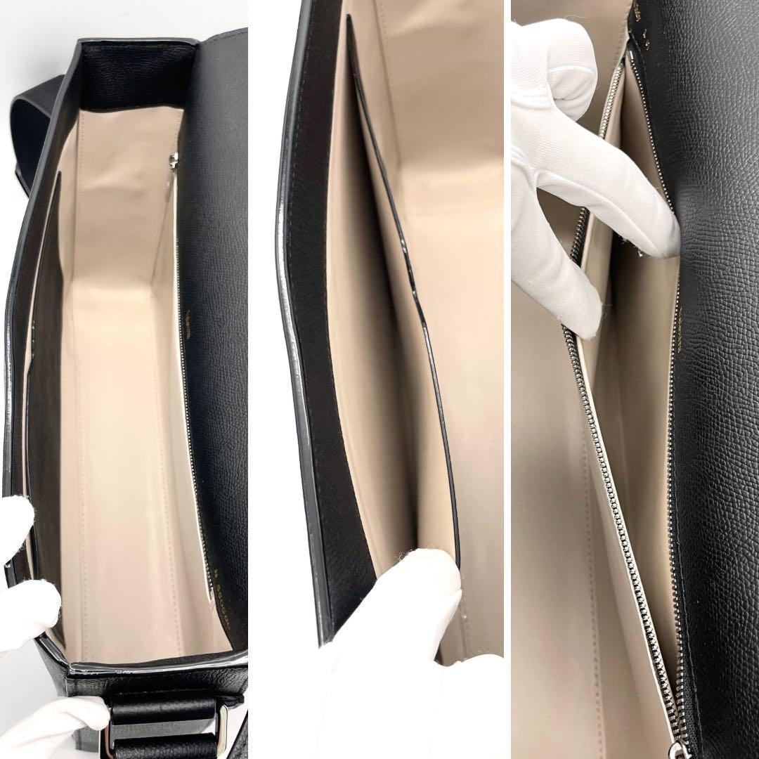 【ももいろの桜　様】Valextra ヴァレクストラ　メッセンジャーバッグ　黒