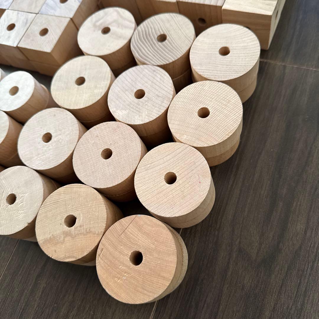 え*じ様 童具館　くむくむ　和久洋三の創造組木　2セット