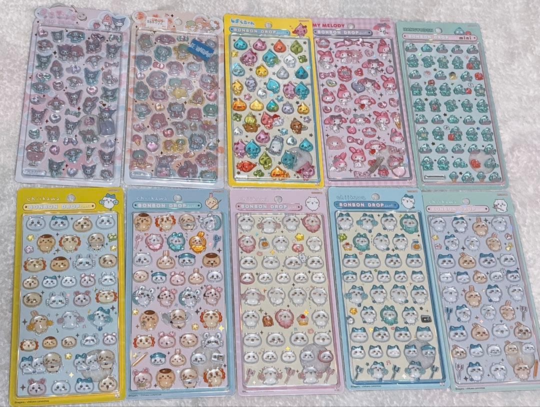 正規品　ボンボンドロップシール　うるちゅるシール　28点セット　まとめ売り