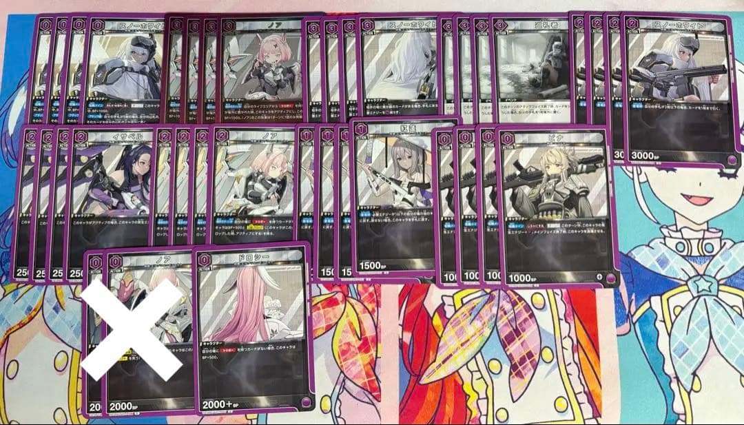 ユニオンアリーナ NIKKE パイオニアデッキ 調整パーツ付き