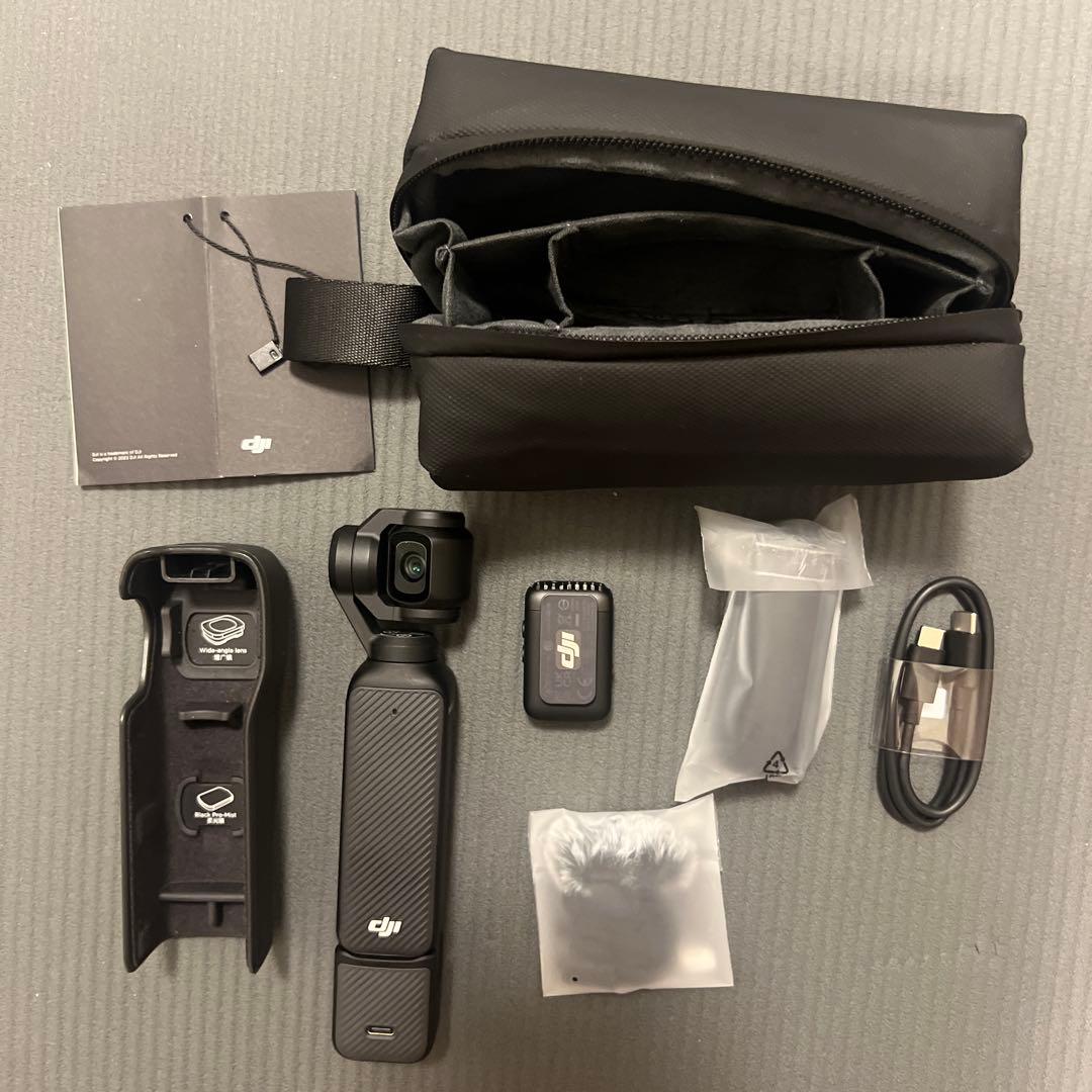 DJI Osmo Pocket 3軸ジンバル付き