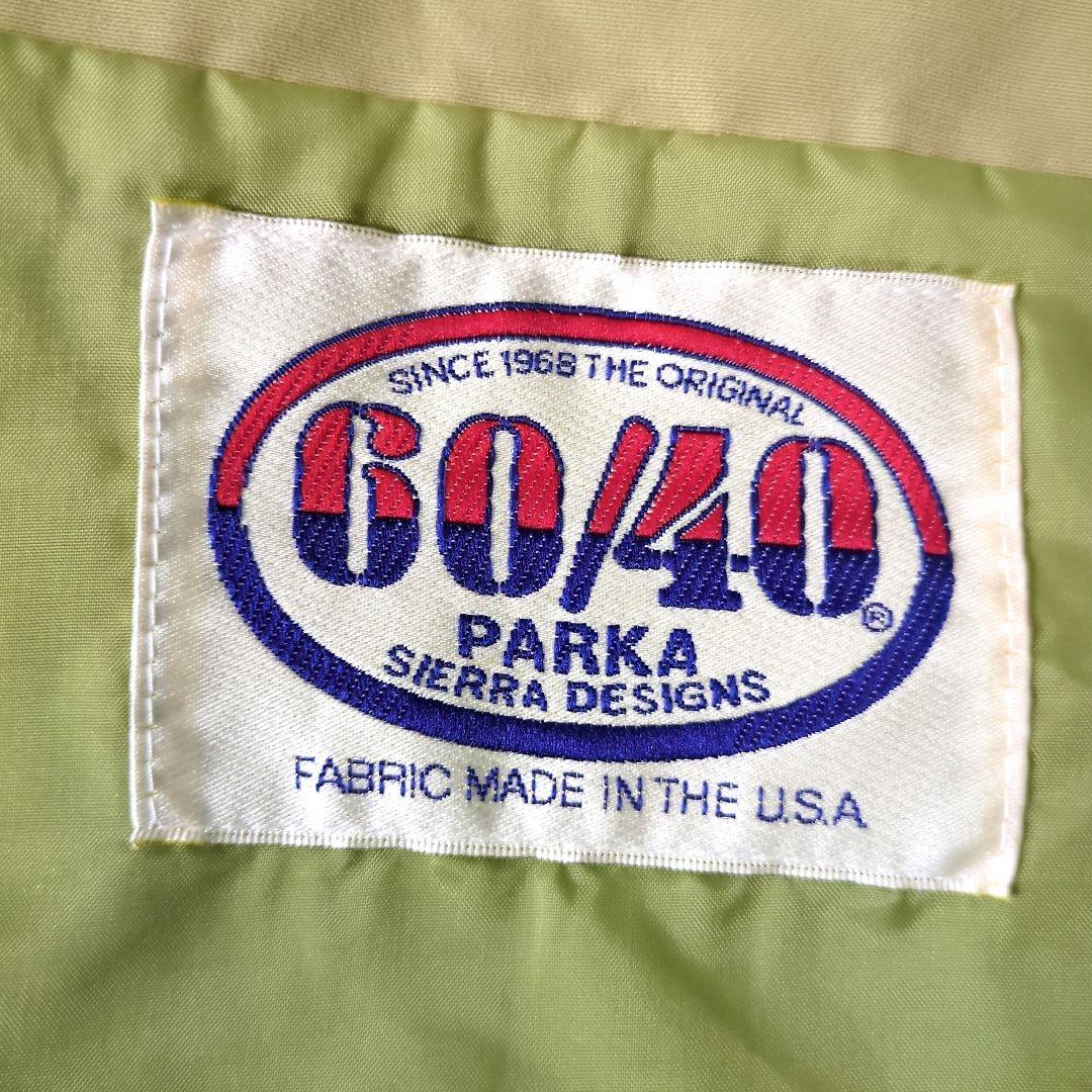 【美品】SIERRA DESIGNS ロクヨン マウンテンパーカー ショート