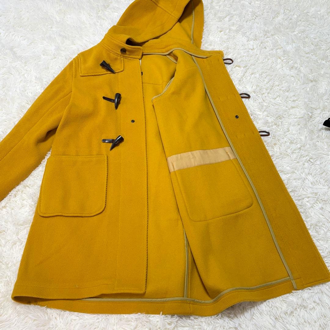 Orcival オーシバル ダッフルコート ヘリンボーン マスタードイエロー 1
