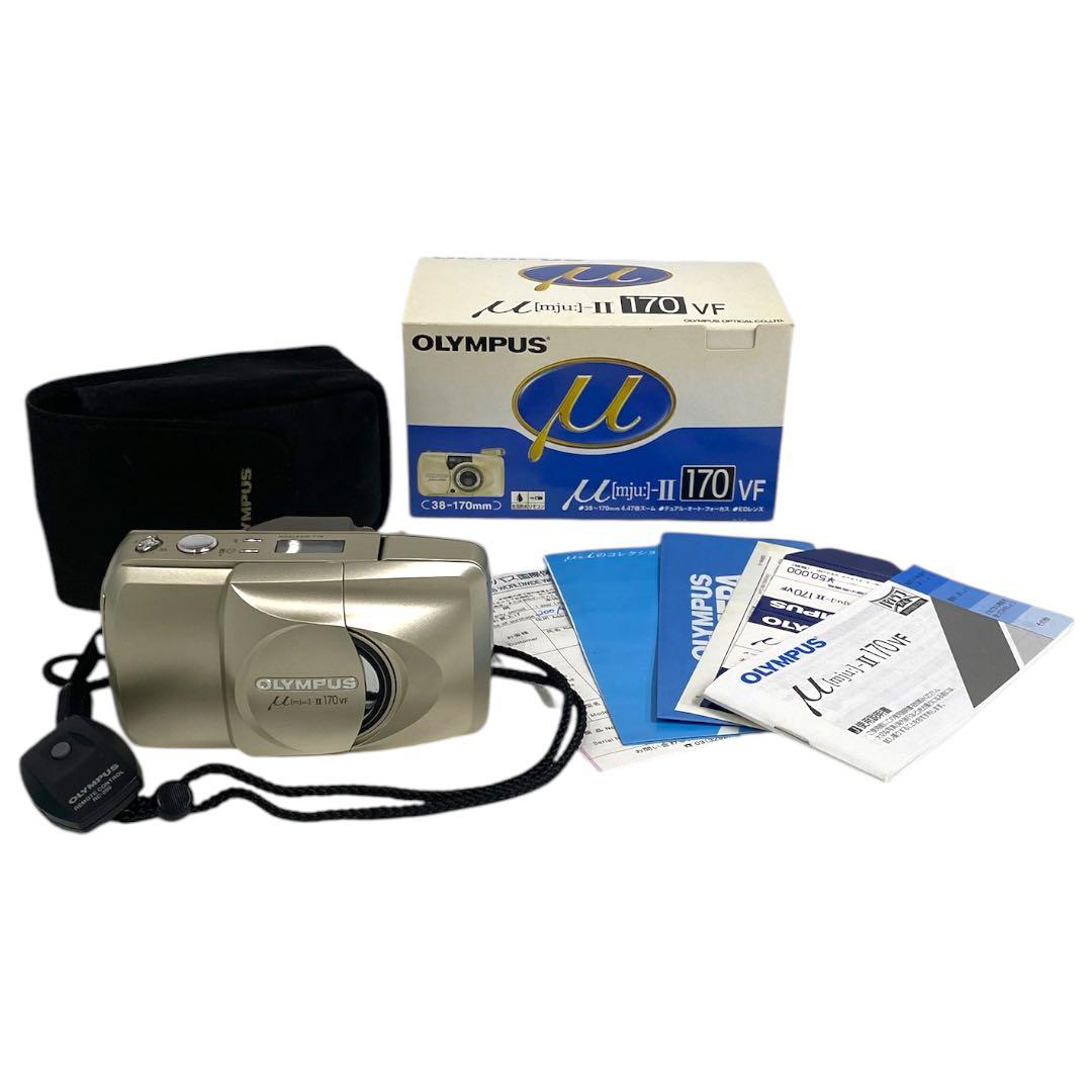 美品　OLYMPUS μ-II 170VF フィルムカメラ　25エ202