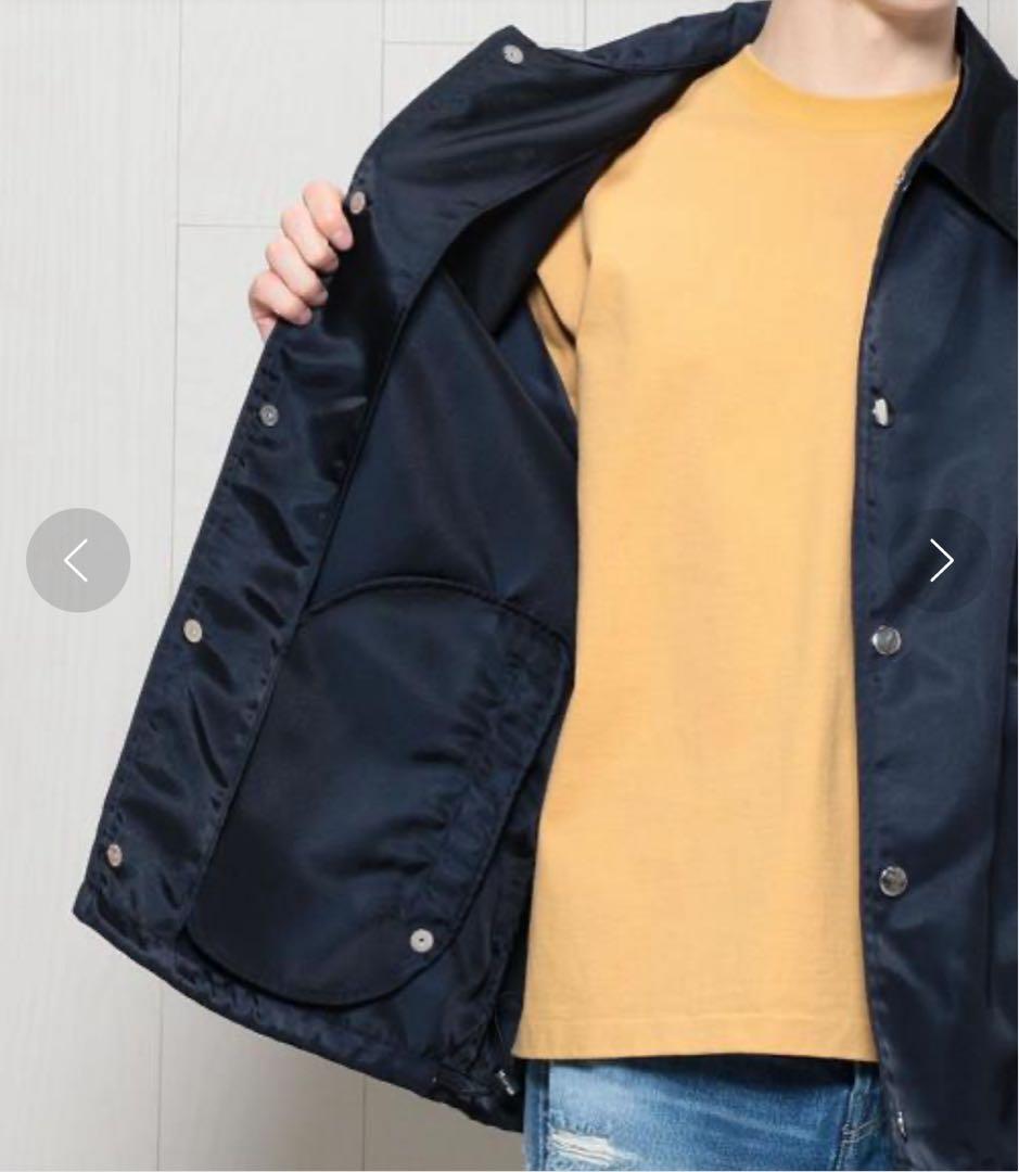 ジャケット・アウター H BEAUTY&YOUTH WASHED NYLON COACH JACKET