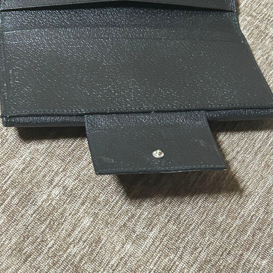 未使用　ギャランティー　箱付き　BVLGARI CLASSICO 長財布　黒