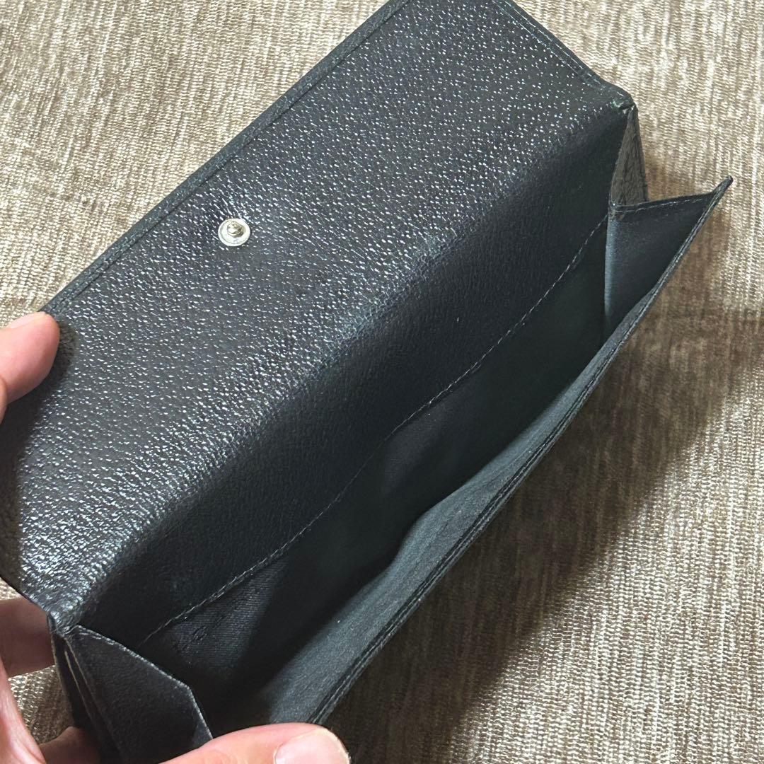 未使用　ギャランティー　箱付き　BVLGARI CLASSICO 長財布　黒