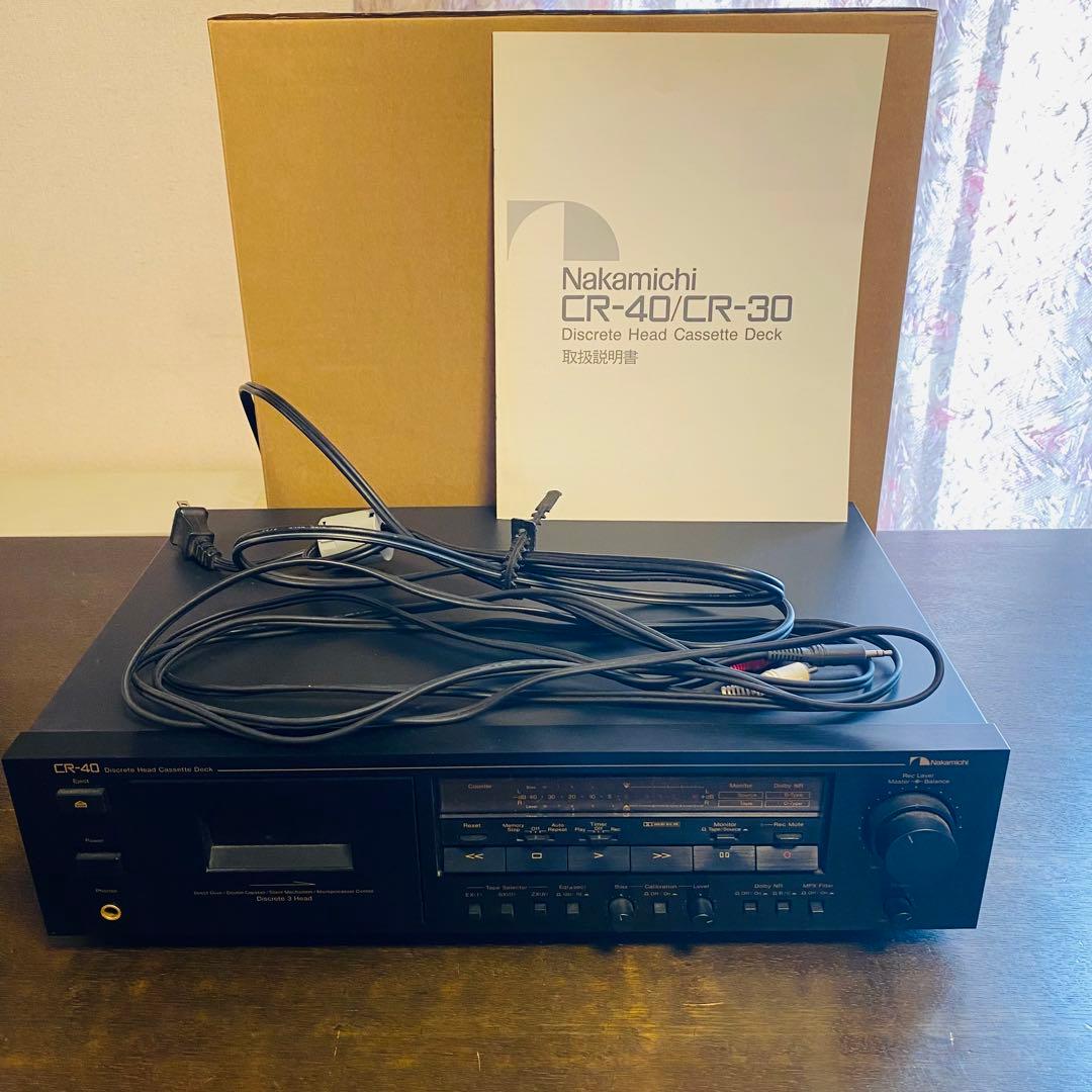 Nakamichi CR-40 カセットデッキ