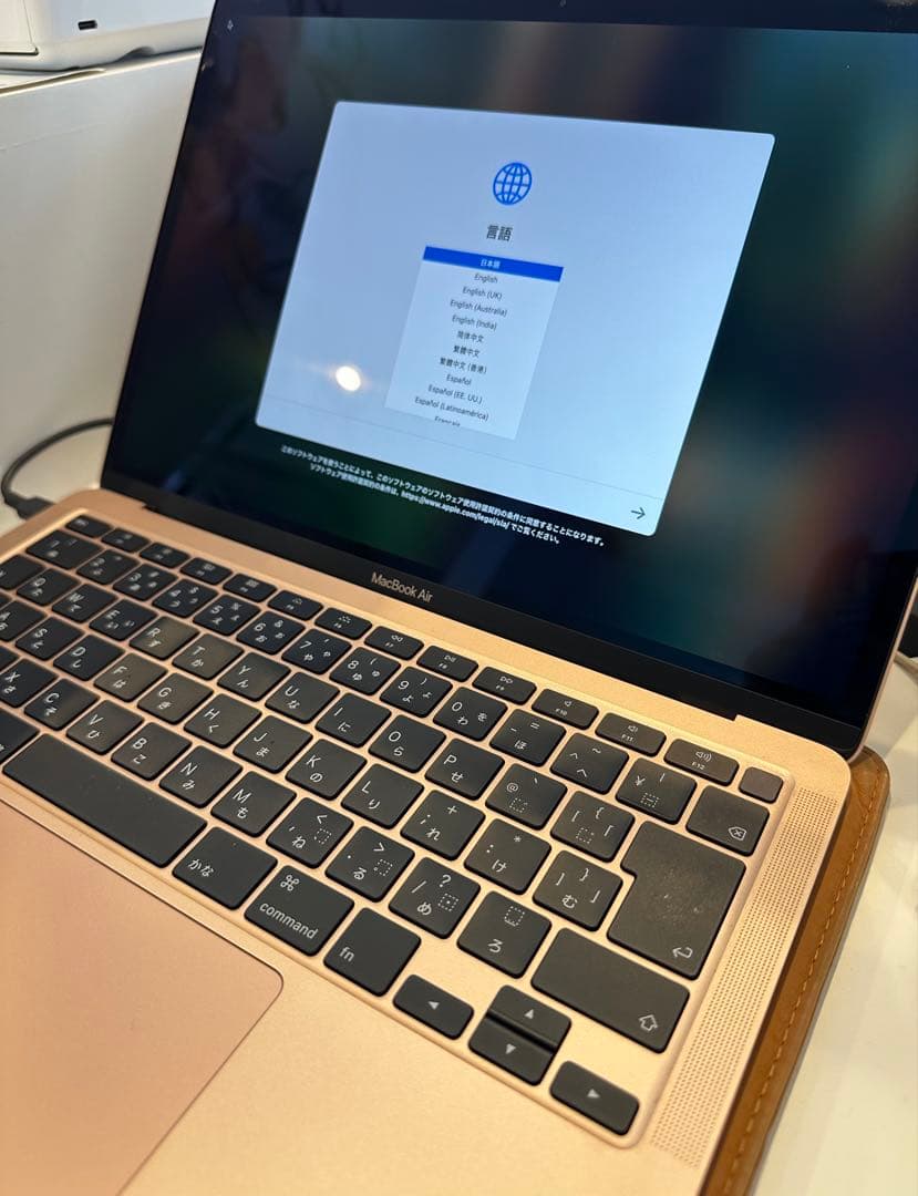 MacBook Air 2020 13インチ Core i3 ゴールド