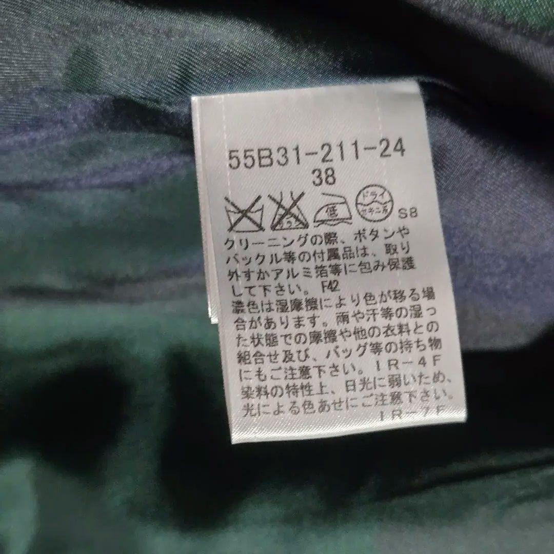 【超美品】BLUE LABEL CRESTBRIDGE　ダッフルコート　ブルー