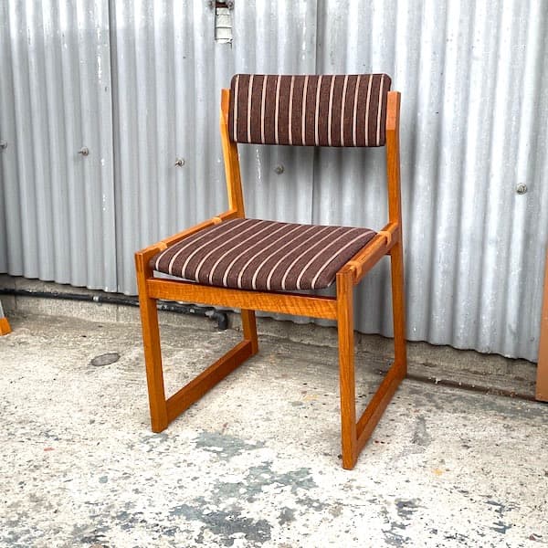 デンマーク　KS　mobelfabrik　ダイニングチェア　北欧ビンテージ