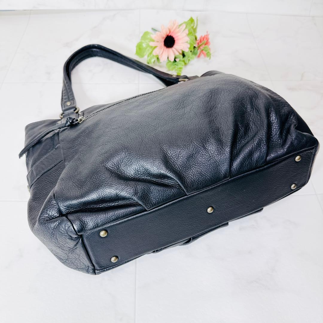 ダコタ　Dakota トートバッグ　A4サイズ収納可能　黒　ビジネスバッグ