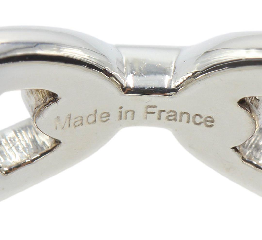 Q2243 エルメス SV925 #58 シェーヌダンクル リング　指輪