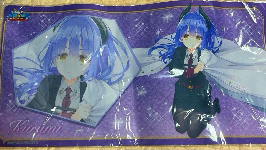 小雲雀来海プレイマット　ラバーマット　トレカアイテムくじ　Wチャンス