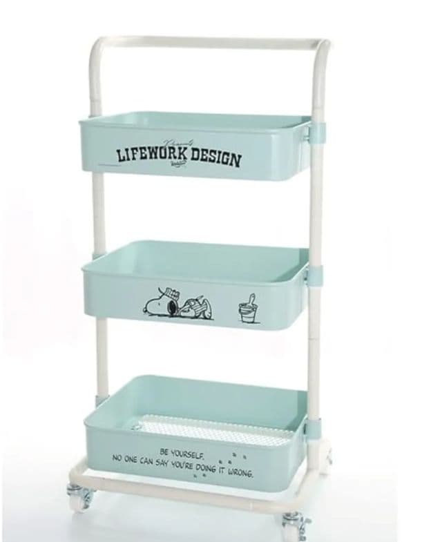 Workson PEANUTS TOOL WAGONスヌーピー 3段ワゴン